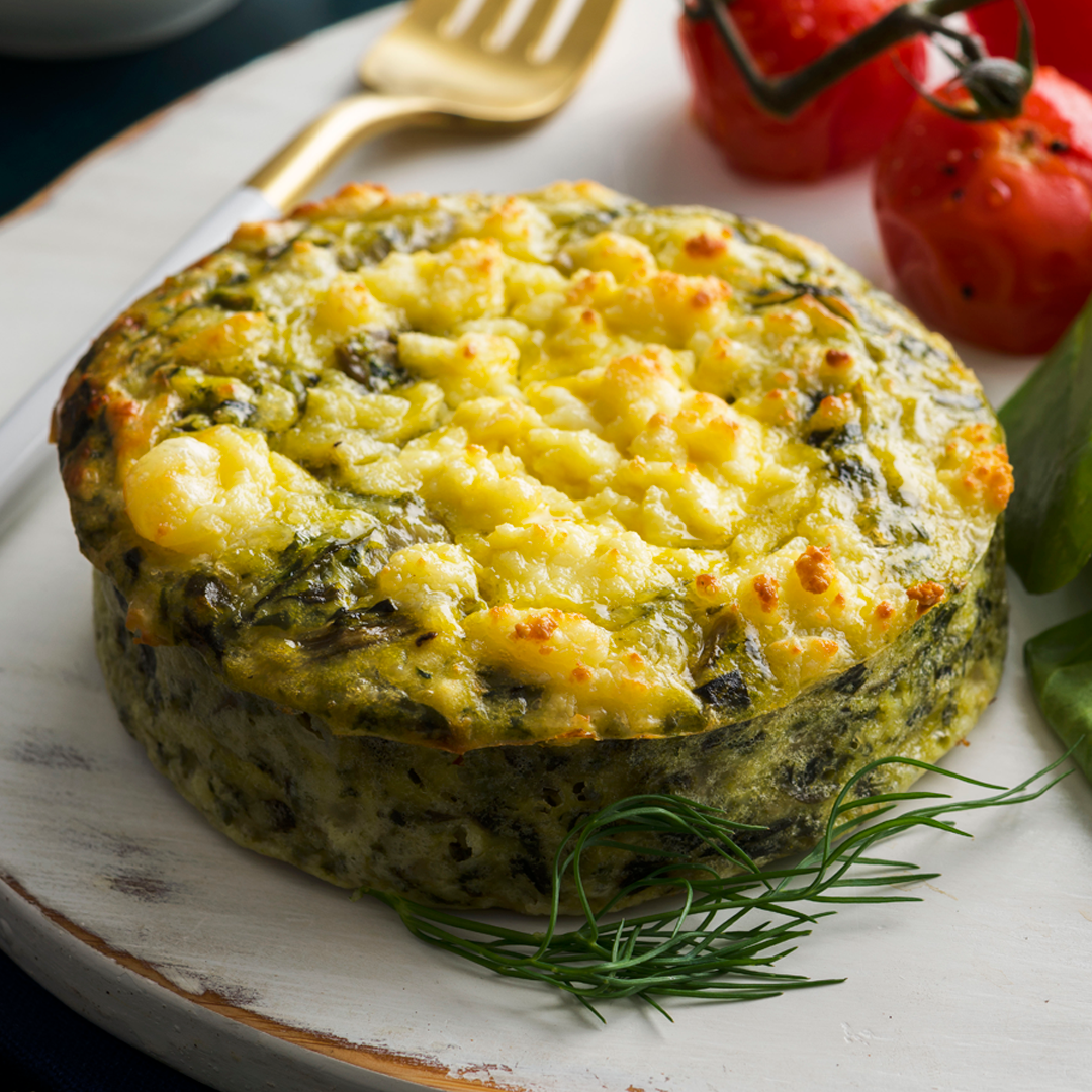 FRITTATA BABY SPINACH & FETA GF (6 X 200GM)(10) MAS109005 HELENS Superior Foods Superior Foods