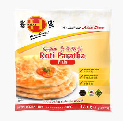 BREAD ROTI PARATHA (5 X 75GM) (24) #5121 HAKKA (5 X 75GM) (24) #5121 ...