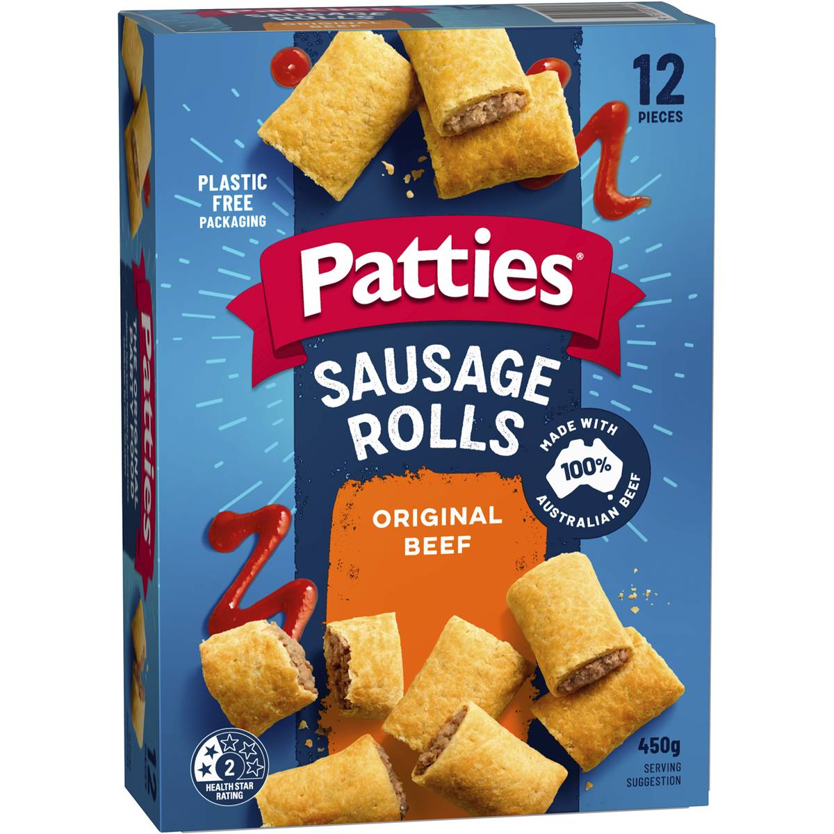 SAUSAGE ROLL COCKTAIL 72S PATTIES 72S PATTIES Superior Foods