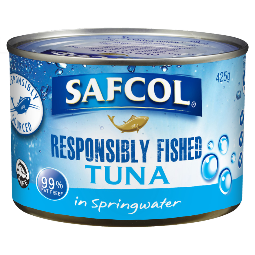 TUNA IN SPRING WATER POLE LINE 425GM (12) SAFCOL 425GM (12) SAFCOL