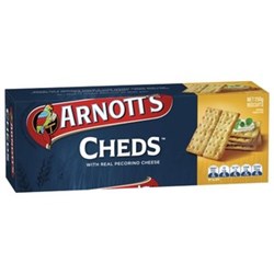 BISCUIT CHEDS 250GM(16) #983526 ARNOTTS