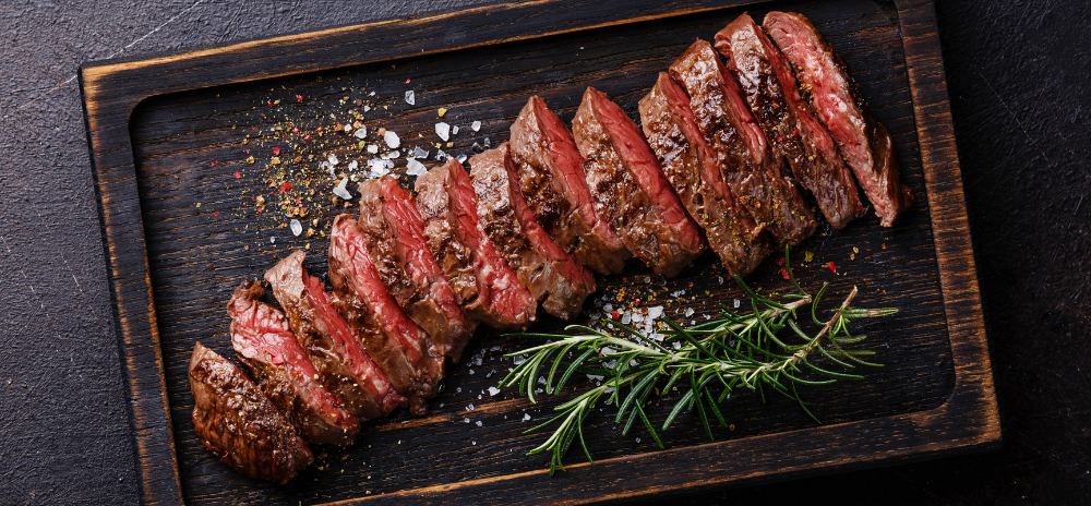 Image of five pieces of steak