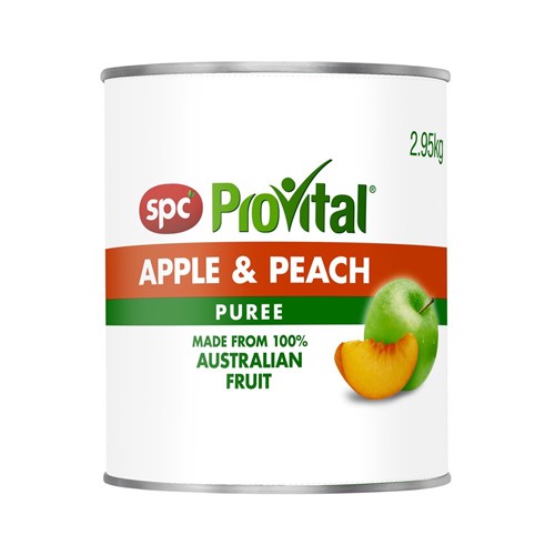 PUREE APPLE PEACH PROVITAL A10(3) # 02108781592 SPC