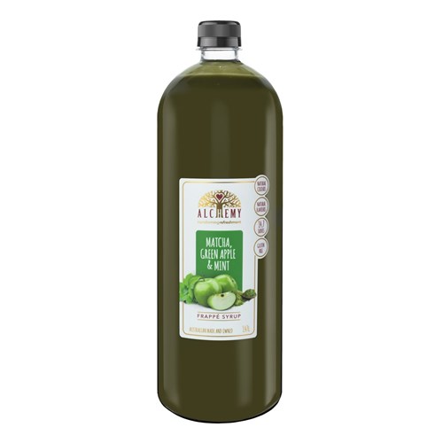 FRAPPE MATCHA GREEN APPLE & MINT (6 X 1.47LT) # AFMATAPPMINT1.47 ALCHEMY