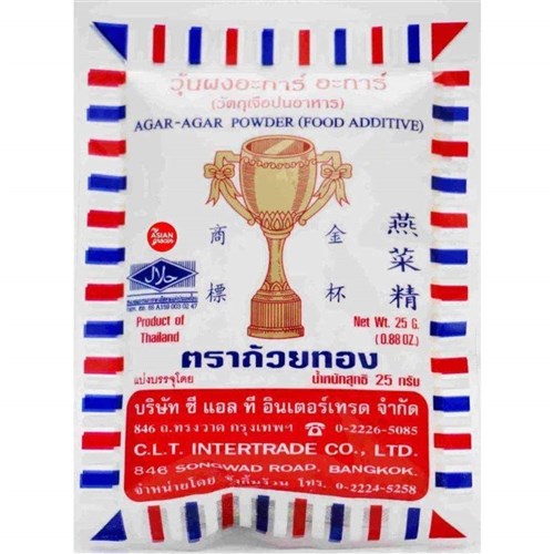 SPICE AGAR AGAR POWDER 25GM GOLD CUP