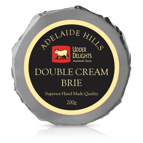 CHEESE DOUBLE BRIE (6 X 450GM) # UDCB450 ADELAIDE HILLS