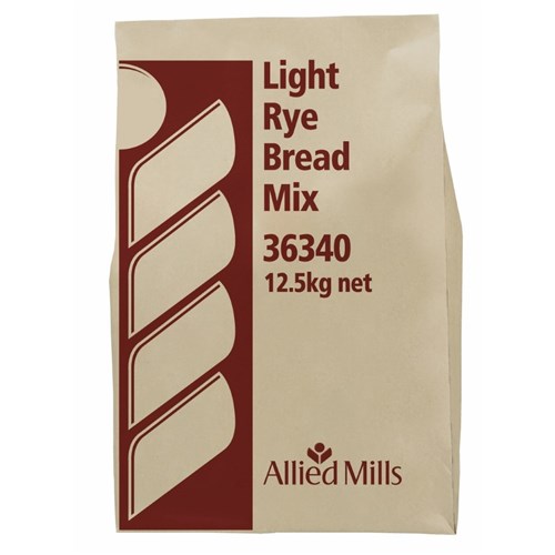 BREAD MIX LIGHT RYE 12.5KG # 36340 ALLIED MILLS