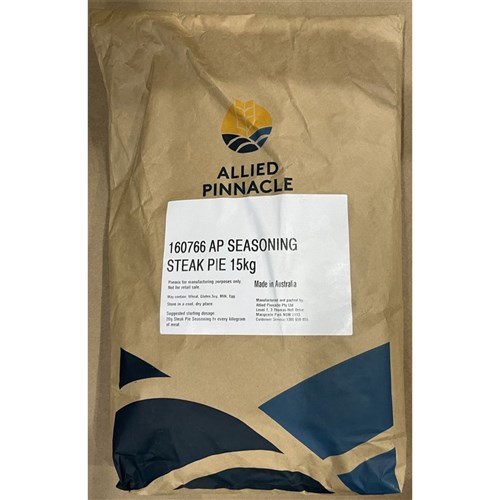 SEASONING STEAK PIE MIX 15KG # 50160766 ALLIED PINNACLE