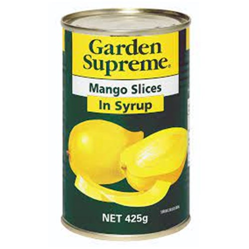 MANGO SLICED IN SYRUP 425GM(24) # 2441075 GARDEN SUPREME