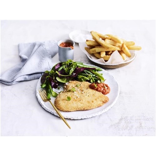 CHICKEN SCHNITZEL BREAST BUTTERFLY (30 X 190GM) # 56860 STEGGLES