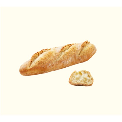 BREAD BAGUETTINE BAGUETTE PLAIN P/BAKE (50 X 140GM) # 40779 BRIDOR