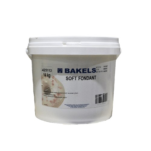 FONDANT SOFT 14KG # 425113 BAKELS