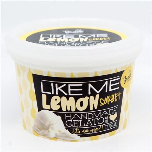 GELATO LEMON 750ML(6) # G02002-6U BRAVO GELATO