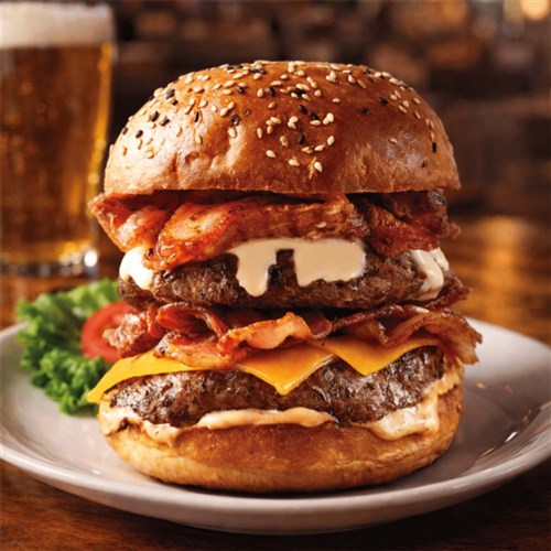 BREAD BUN MILK BLACK & WHITE SESAME SEED FB (80 X 80GM) # 30105 BAKERS MAISON