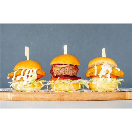 BREAD BUN MILK SLIDER (150 X 35GM) # 14924 BAKERS MAISON