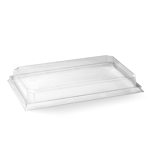 LID SUSHI TRAY LARGE PLA 50S(6) # BB-STL-L-PLA BIOPAK