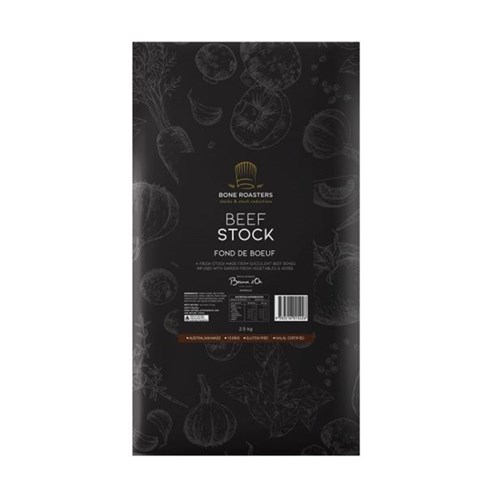 STOCK BEEF15BRIX (4 X 2.5KG) # BI0008 BONE ROASTERS