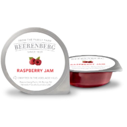 JAM RASPBERRY PC CUPS (120 X 14GM) # RJ14C BEERENBERG