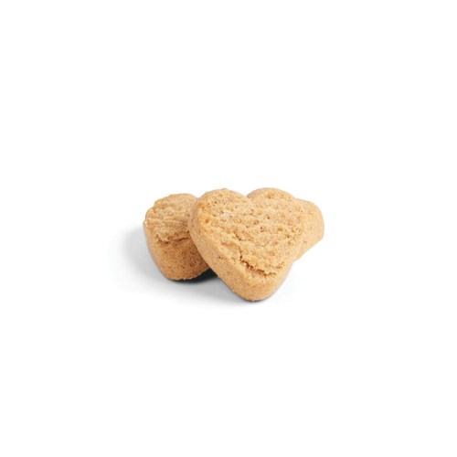 COOKIES SHORTBREAD CINNAMON HEARTS 500GM (8) # BS1100 CHARLIES COOKIES