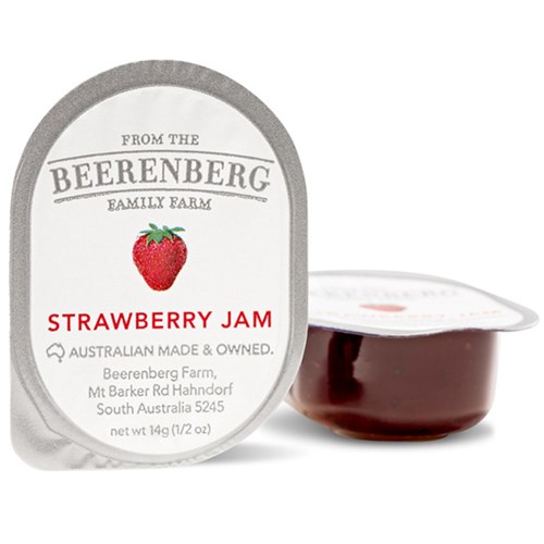JAM PC STRAWBERRY STERLING RANGE (120 X 15GM) # SJ15R BEERENBERG