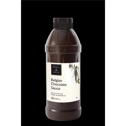 SAUCE DESSERT BELGIAN CHOCOLATE 1LT(8) # CHSA5893FQ1 B&W
