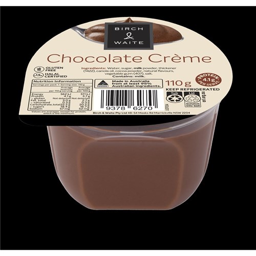 CUSTARD CHOCOLATE CREME GF (30 X 110GM) # LICH2488FC9 B&W