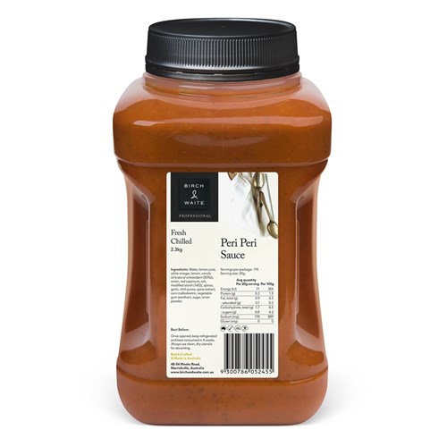 SAUCE PERI-PERI GF 2.2KG(3) # HOWI2603FJ8 B&W