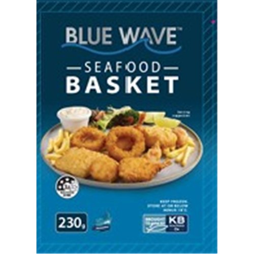 SEAFOOD BASKET IMP (20 X 230GM) # 1010400111 BLUE WAVE