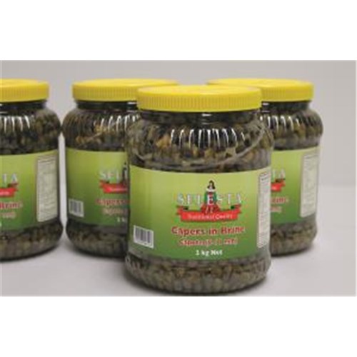 CAPERS BABY IN BRINE 5-7MM NONPARIELLE 2KG(6) # CPCAP5/12 SELESTA