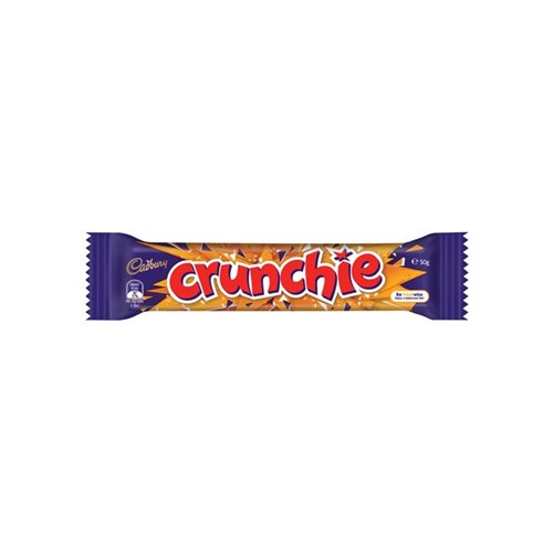 CHOCOLATE BAR CRUNCHIE BAR (42 X 50GM)(6) # 615562 CADBURY