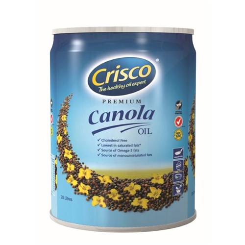 OIL CANOLA 20LT # 0035893 CRISCO