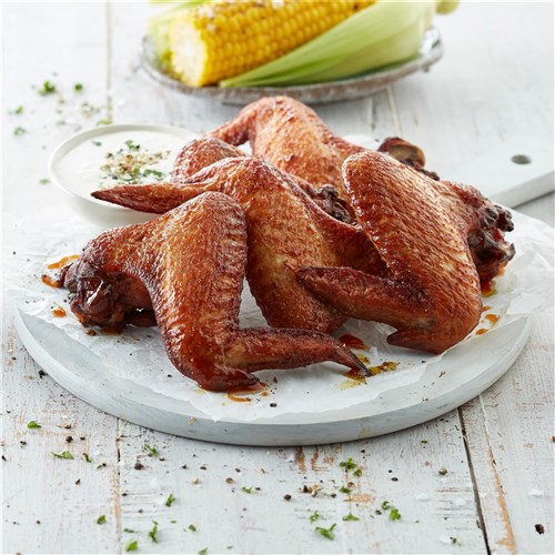 CHICKEN WING DINGS ROASTED 1KG(5) # 20511 INGHAMS