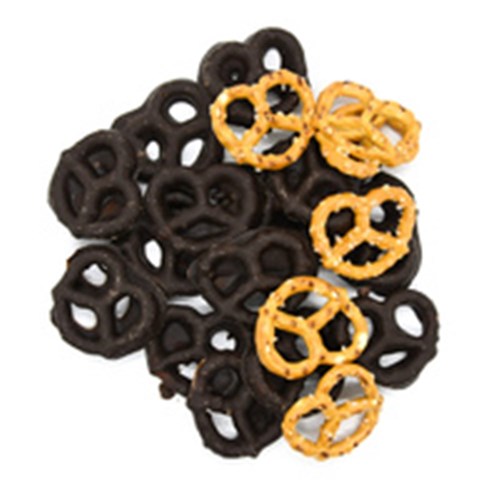PRETZELS MILK CHOC 3KG # MCPR3 CHOCO NUTS