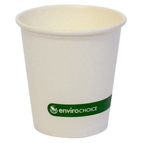 CUP PAPER DISPENSER 6OZ AQ LINED S/WALL WHITE 1000S # EC-DC0552 ENVIROCHOICE