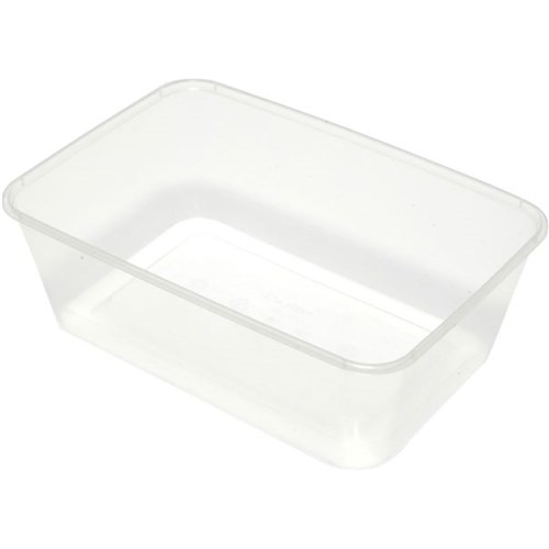 CONTAINER RECTANGLE 750ML 50S(10) # C-PP0504 CAPRI