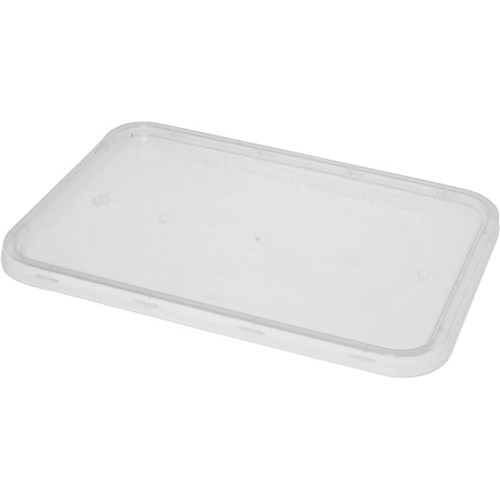 LID TO FIT  MW RECTANGLE CONTAINER ALL SIZES 50S(10) # C-PP0500 CAPRI