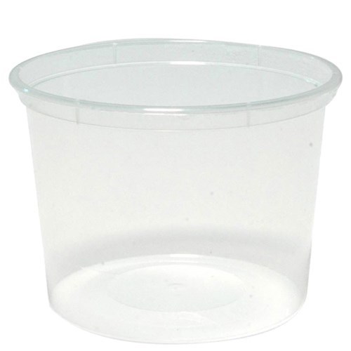 CONTAINER FREEZER ROUND 850ML 50S(10) # C-PP0618 CAPRI