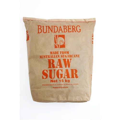 SUGAR RAW 15KG # 4215-0000 BUNDABERG