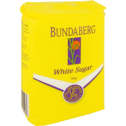 SUGAR WHITE 1KG(10) # 1101-0001 BUNDABERG