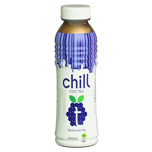 DRINK ICED TEA BLACKCURRANT (20 X 500ML) # 5003 CHILL ICED TEA