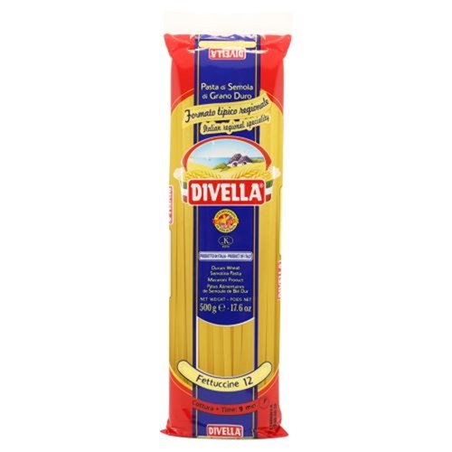 PASTA FETTUCCINE #12 500GM(24) # DIV12 DIVELLA