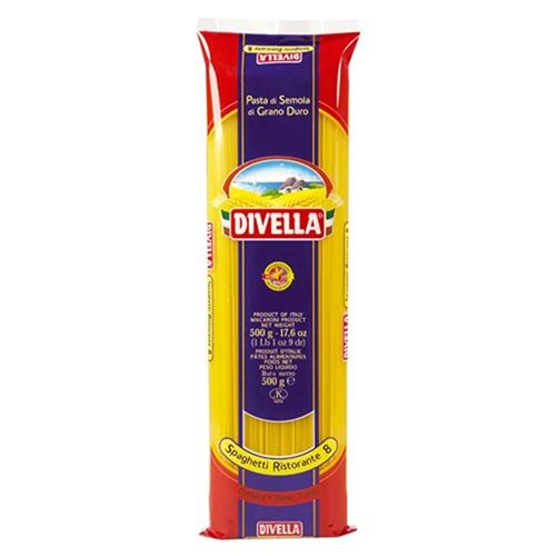 PASTA SPAGHETTI #8 500GM (24) #SP4008 DIVELLA