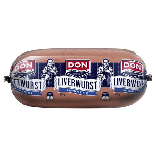 LIVERWURST LATVIAN 500GM(3) # 43809 DON