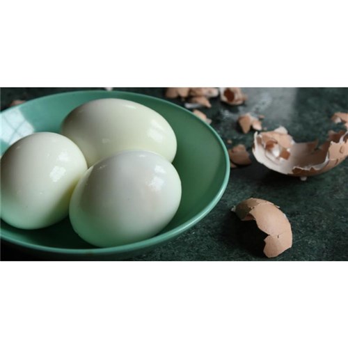 EGG COOKED PEELED (4X2.5KG) #250518A GOLDEN EGG COMPASS