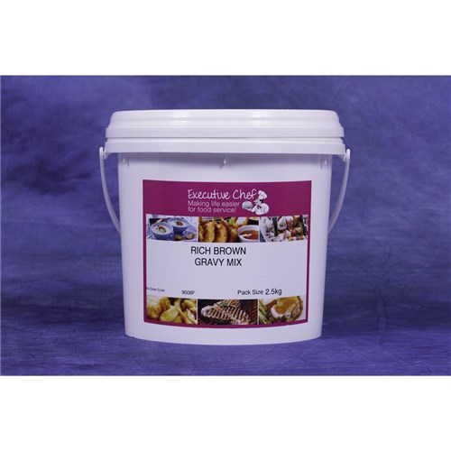 GRAVY MIX RICH BROWN GF 2.5KG(4) # 9508F EXECUTIVE CHEF