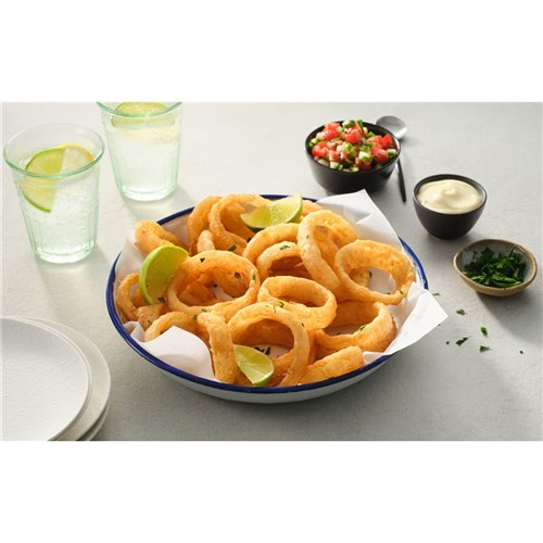 ONION RINGS HAND-CUT BATTERED 1KG(3) # 13602 EDGELL