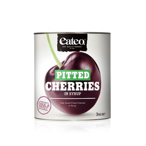 CHERRY DARK SWEET PITTED 3KG(3) # 830240 EATEO