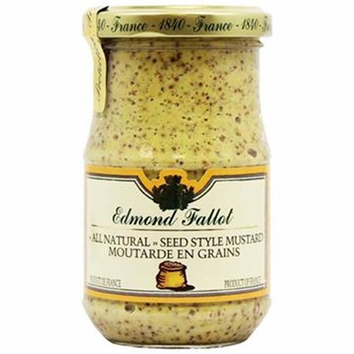 MUSTARD WHOLEGRAIN 205GM (12) # EFM02 EDMOND FALLOT