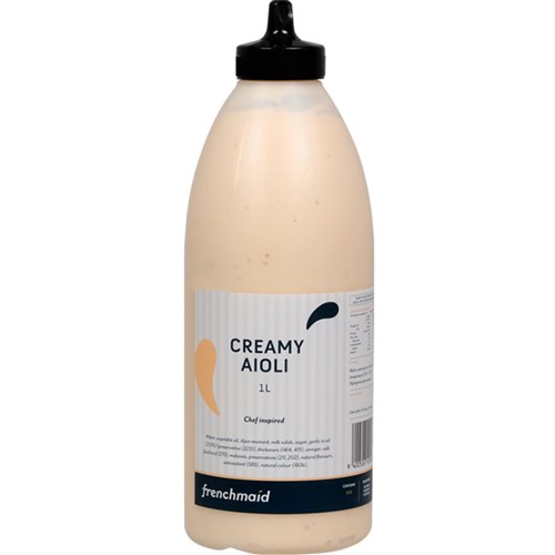 AIOLI CREAMY 1LT(12) # 10010305 FRENCH MAID