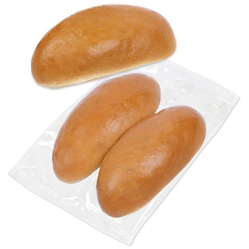 BREAD BUN 8' POTATO HOT DOG (8 X 550GM) # 201333 THE FLOUR SHOP